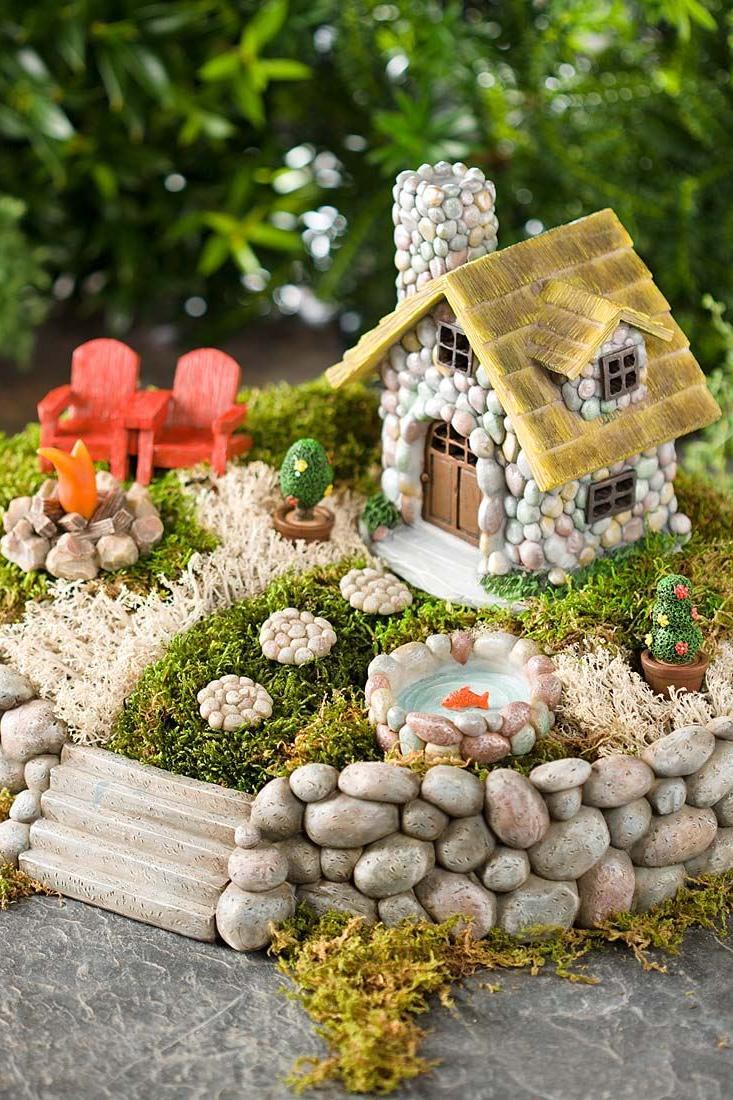 Miniatűr Fairy Garden Starter Kit