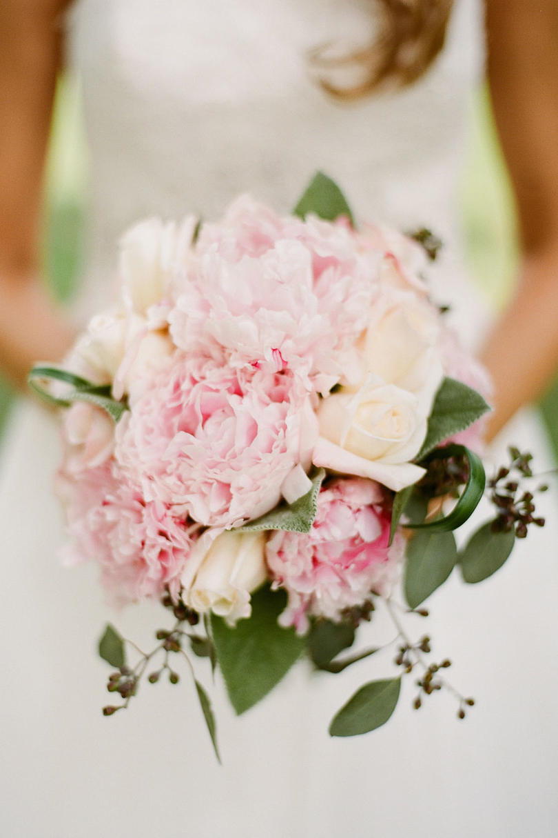 Peony and Rose Bouquet