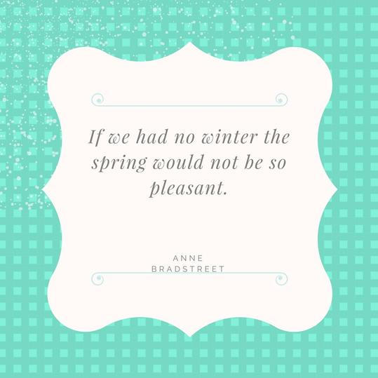 Zima to Spring Quote