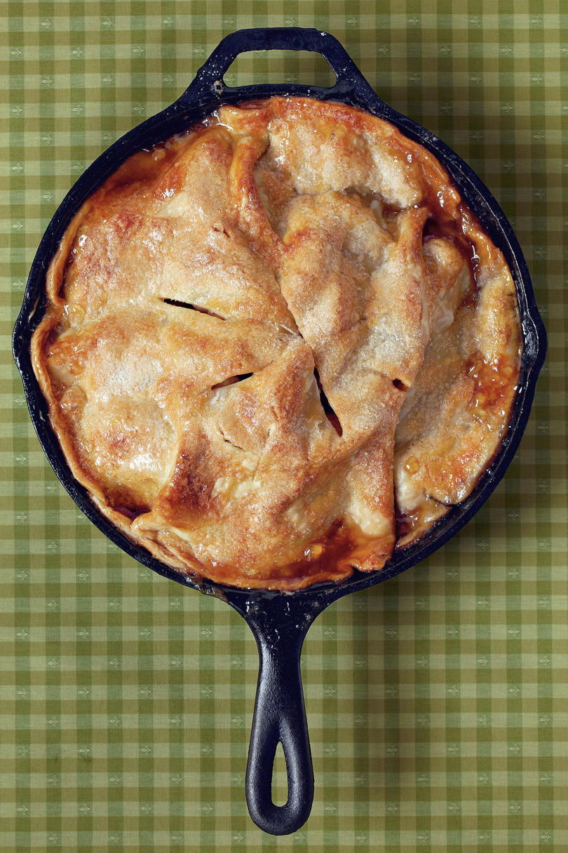 आसान Skillet Apple Pie
