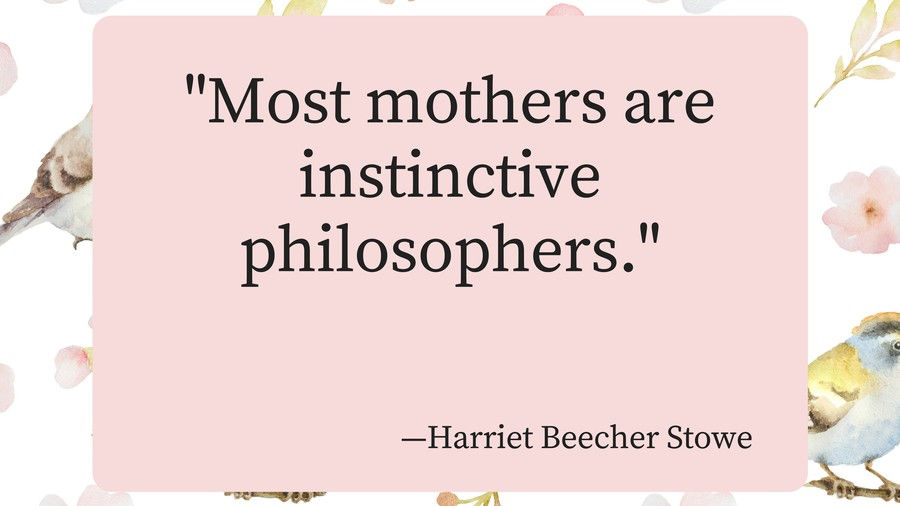 माताओं Day Harriet Beecher Stowe