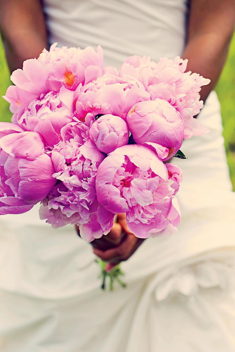 Rózsaszín Peony Bouquet
