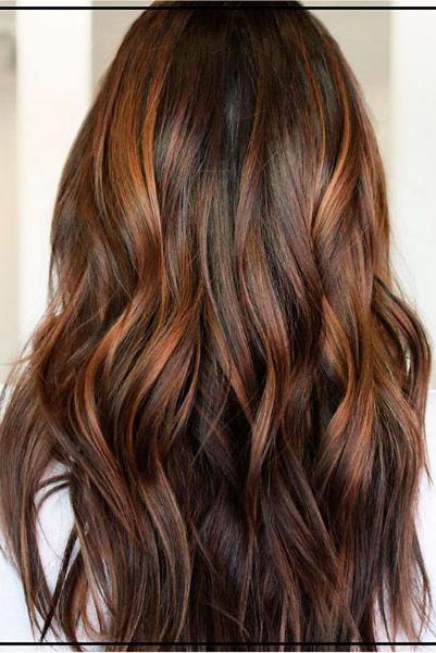 Cannelle Brown with Golden Auburn Balayage