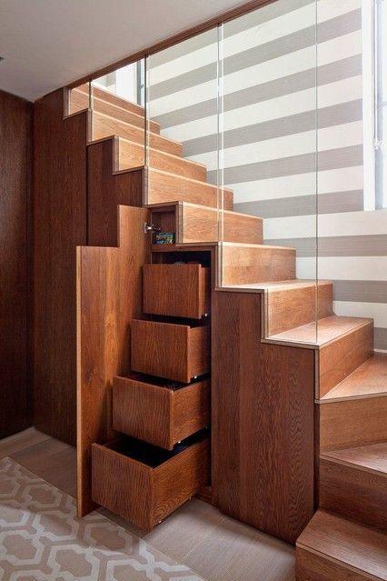 छिपा हुआ Storage, Stairs