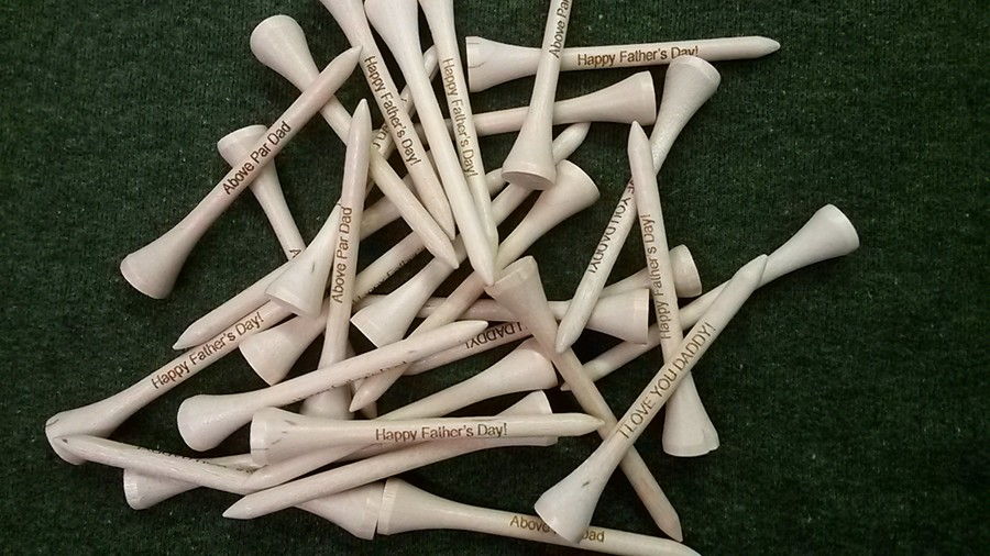पिता's Day MidTownTees Personalized Golf Tees Image
