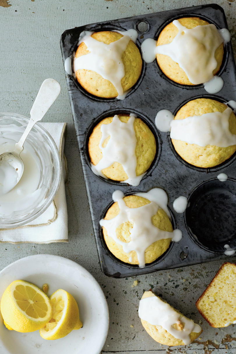 नींबू Muffins Recipe