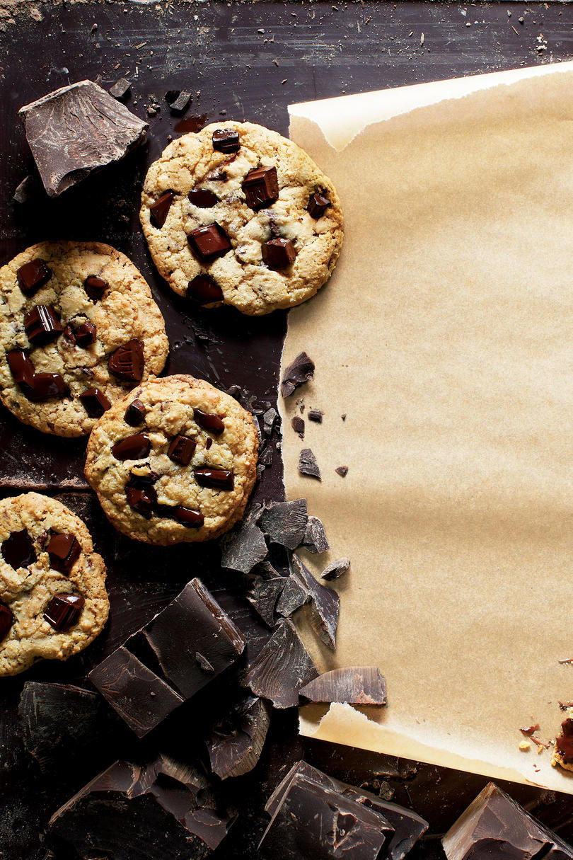 अंधेरा Chocolate Chunk Cookies