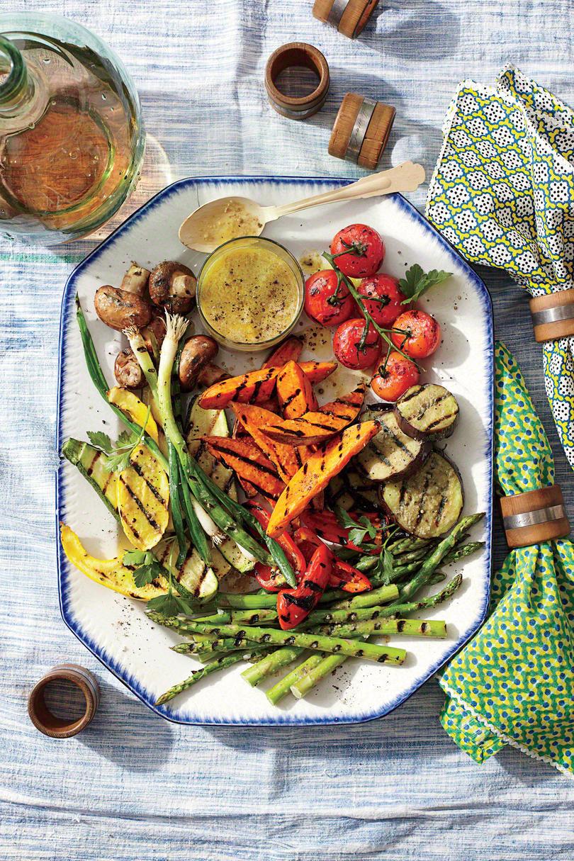 भुना हुआ Summer Vegetable Platter