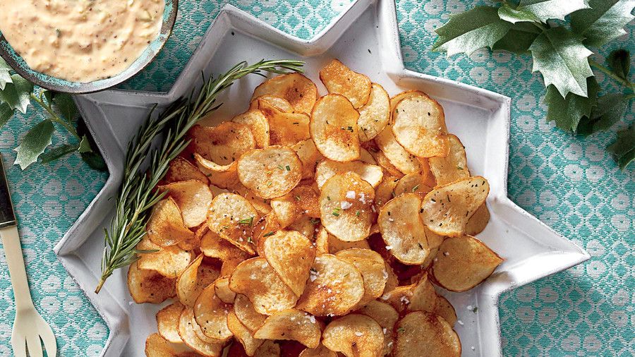 रोजमैरी Salt-and-Vinegar Chips