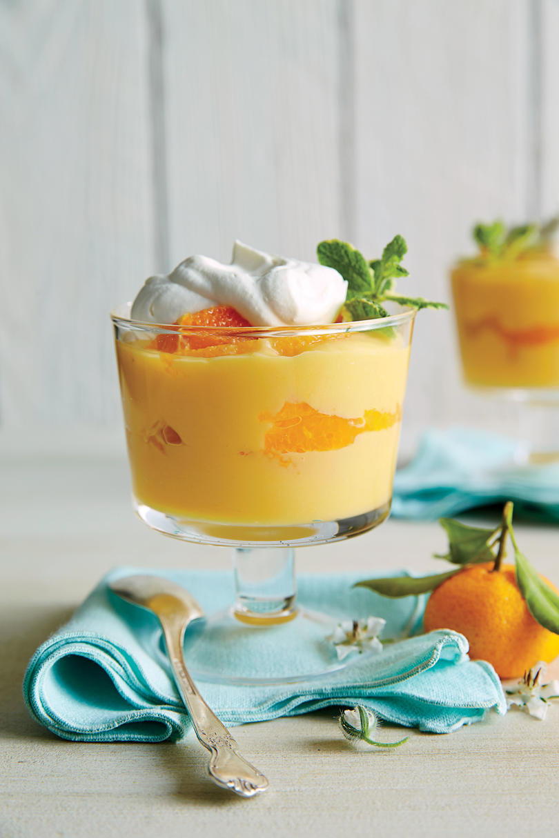 संतरा Pudding