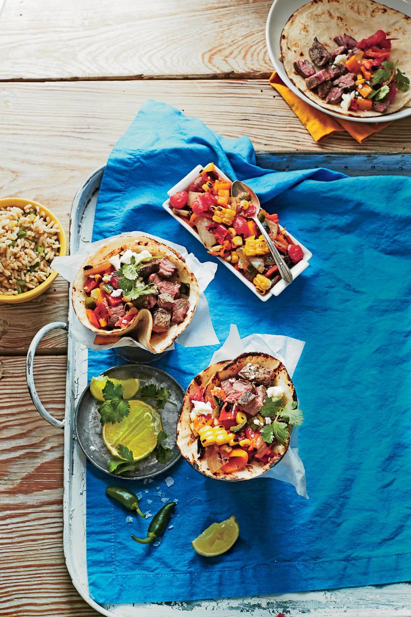 Pihvi Tacos with Charred Salsa