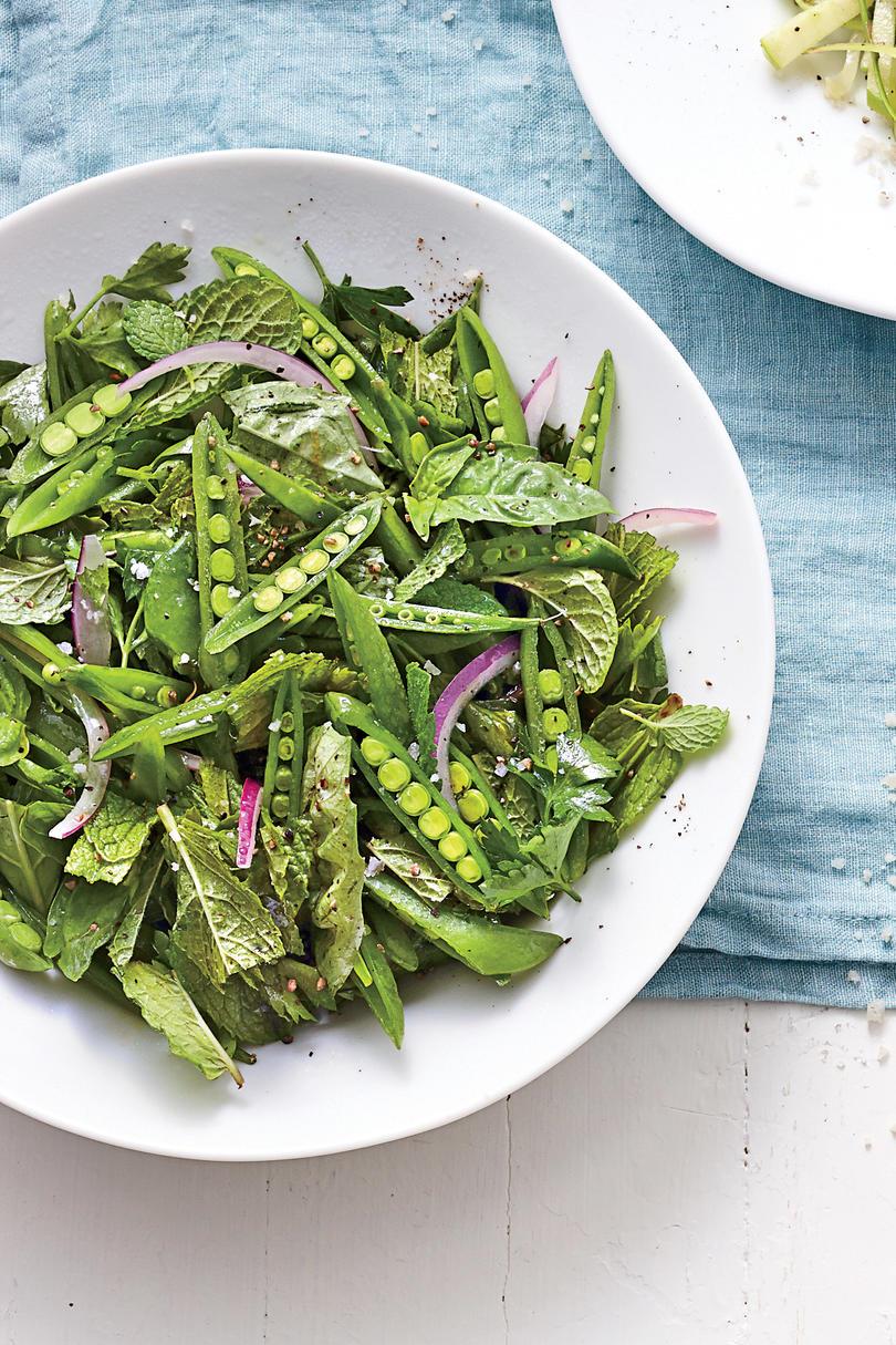 Lendületes Pea-and-Herb Salad