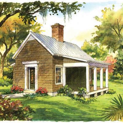 बगीचा Cottage Plan #1830