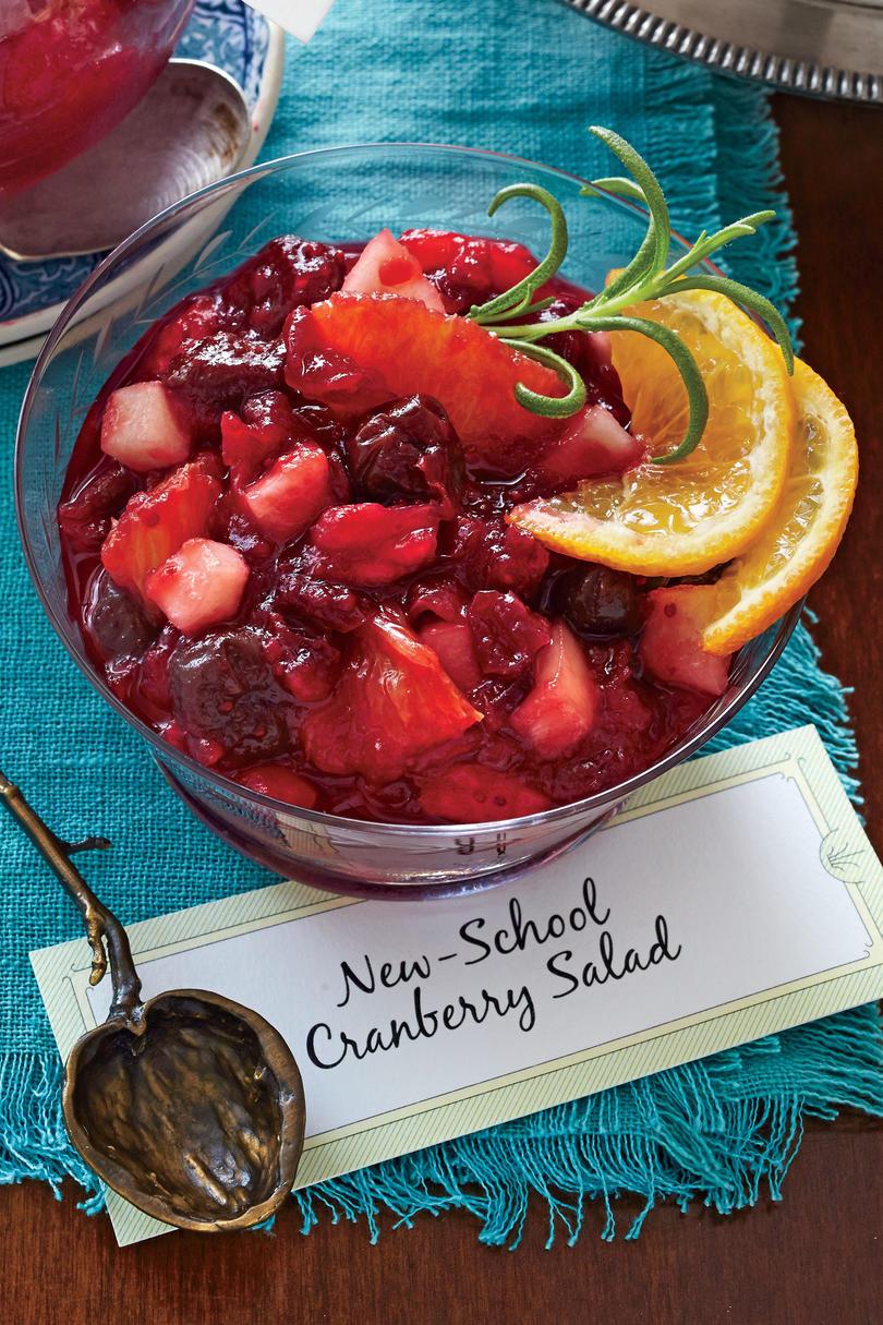 Uusi koulu Cranberry Salad Recipe