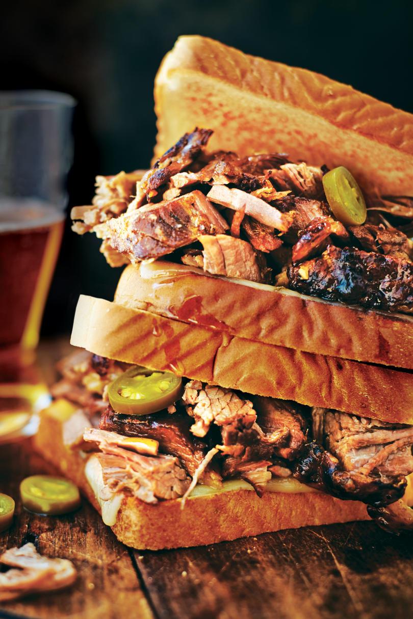 Teksas: BBQ Brisket Sandwich 