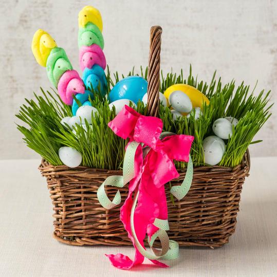 σίκαλη Grass Easter Basket