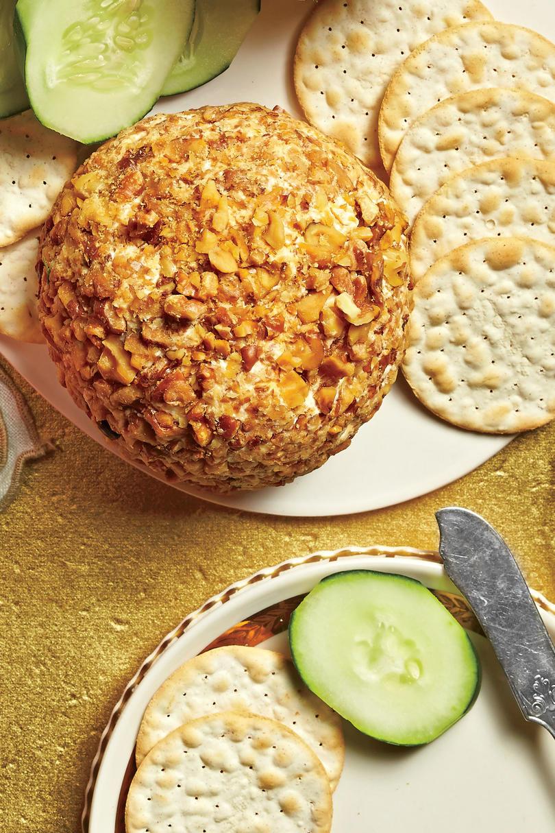 Cheddar-Horseradish-Καρυδιά Cheese Ball