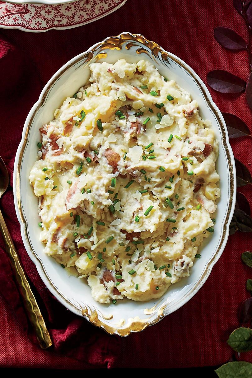 Falusias Mashed Red Potatoes with Parmesan