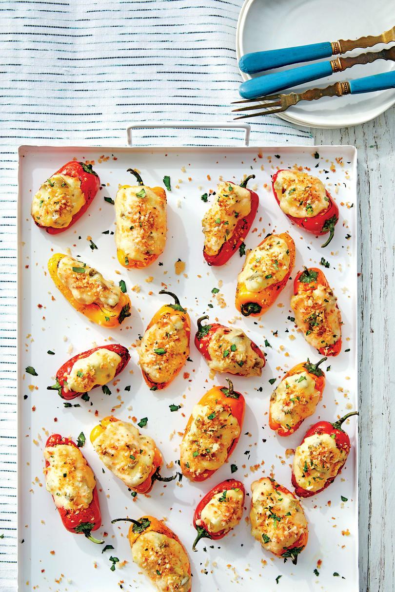 Queso-Filled Mini Peppers