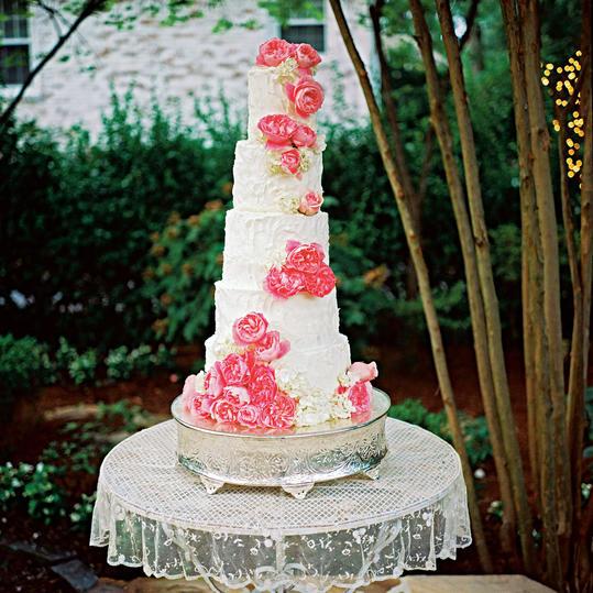 पांच टीयर Wedding Cake
