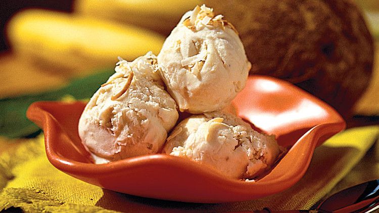 Banaani-Coconut Ice Cream