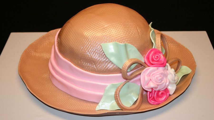 slama Derby Hat Cake