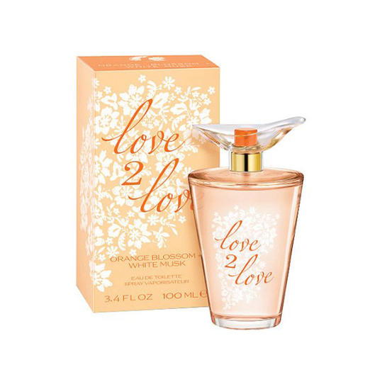love2love Orange Blossom + White Musk Eau De Toilette