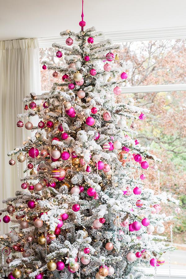 vruće Pink Christmas Tree