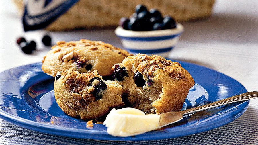 Muffins and Bread Recipes: Blueberry Cinnamon Muffins