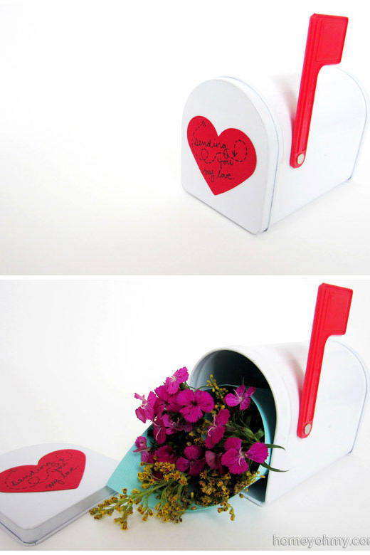 Μίνι Mailbox Flowers