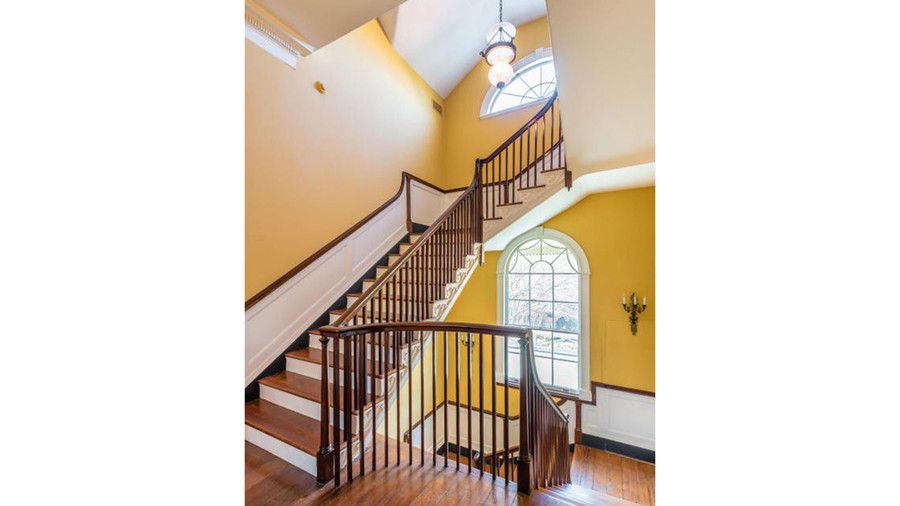 eteläinen Living Gaillard Bennett House Staircase