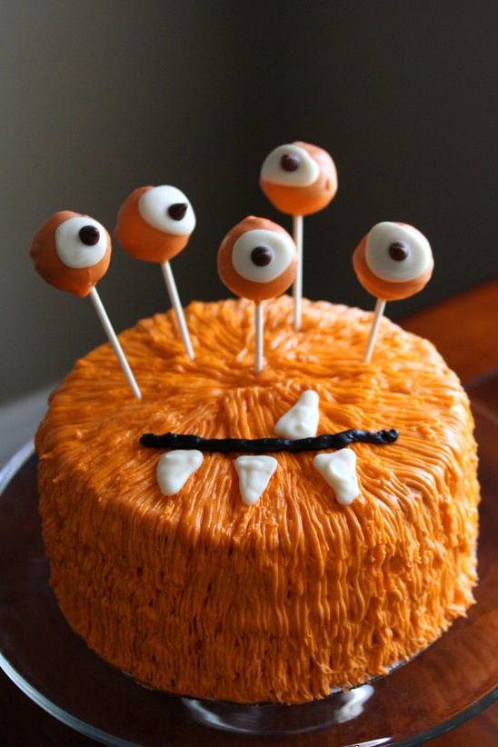 राक्षस Halloween Cake