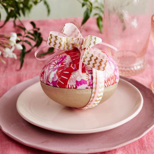Nauha Wrapped Easter Eggs 