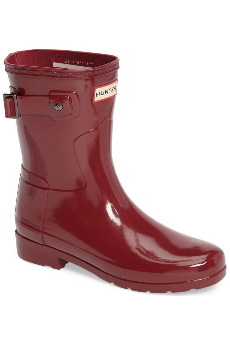 chasseur ‘Refined Short’ Gloss Rain Boot