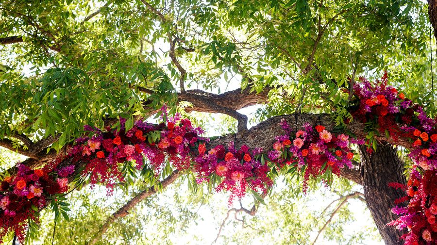 Häät Ceremony Oak Tree Florals