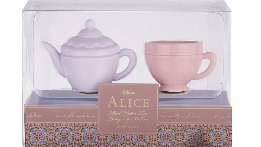 ऐलिस in Wonderland Tea Party Lip Balm Disney Stocking Stuffers