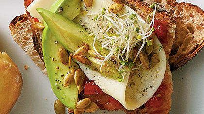 21 Insanely Addictive Recipes With Avocado Avocado Sprout Sandwiches