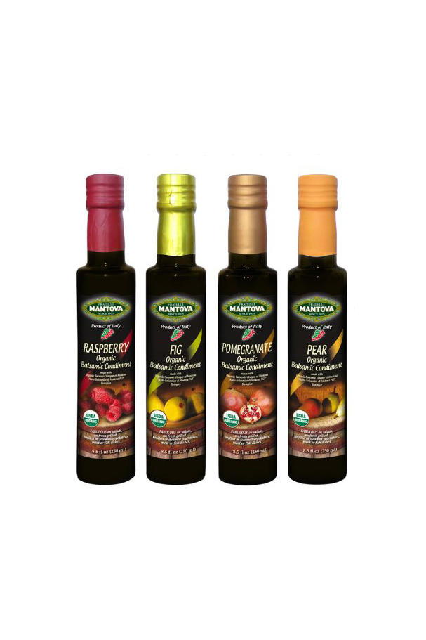 Mantova Organic Flavored Balsamic Condiments