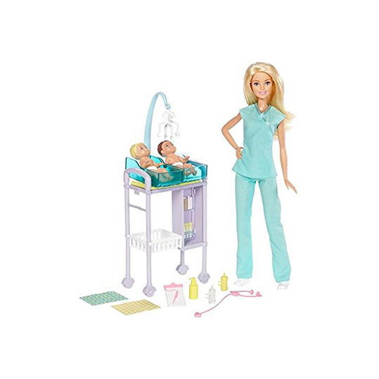 बार्बी Baby Doctor Playset