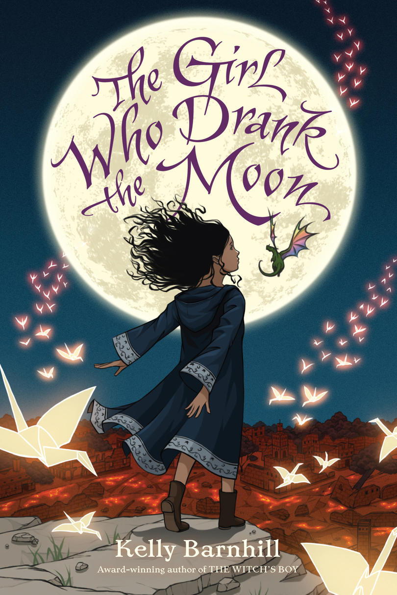  Girl Who Drank the Moon by Kelly Barnhill 