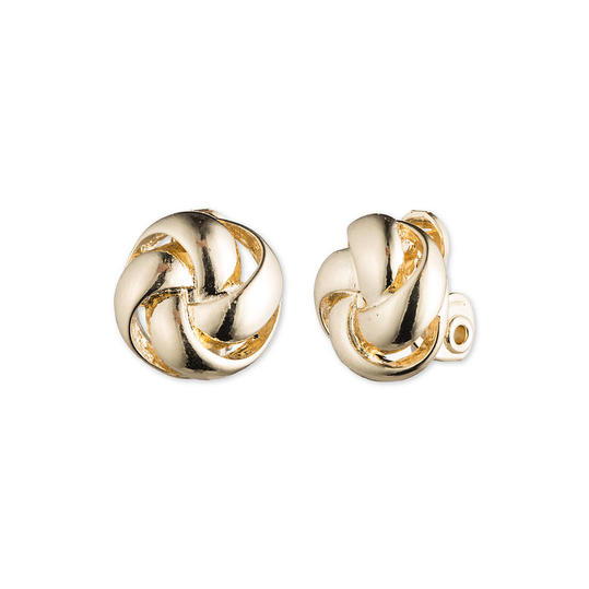 Arany Knot Clip-On Earrings