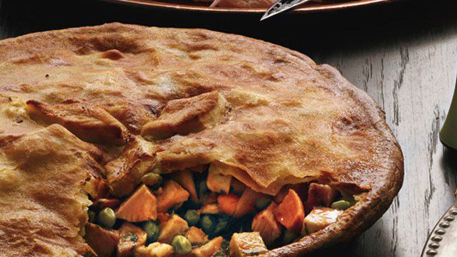 क्लासिक Turkey Pot Pie