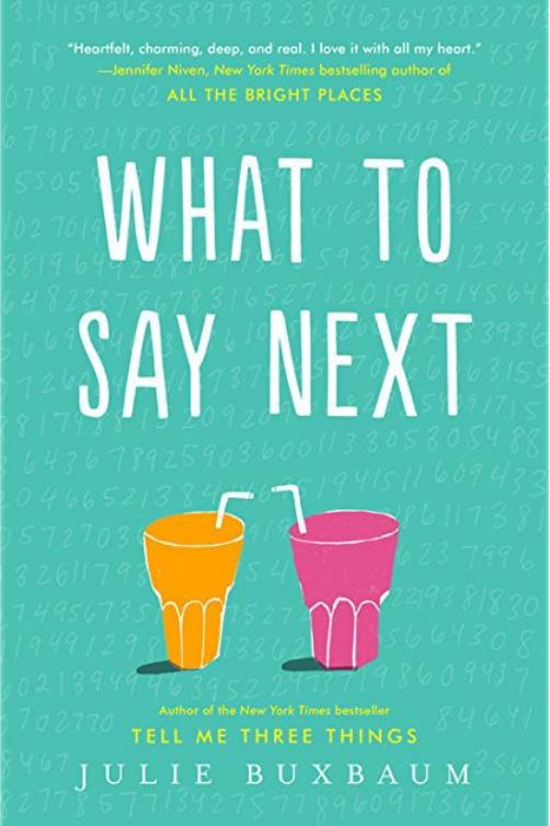 क्या to Say Next by Julie Buxbaum