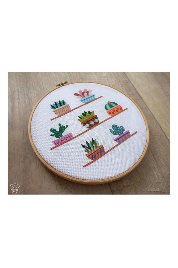 Kaktus Cross Stitch Pattern