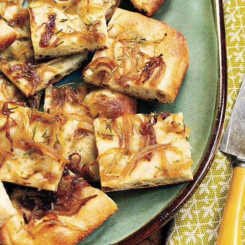 Pad Recipes: Caramelized Onion Flatbread