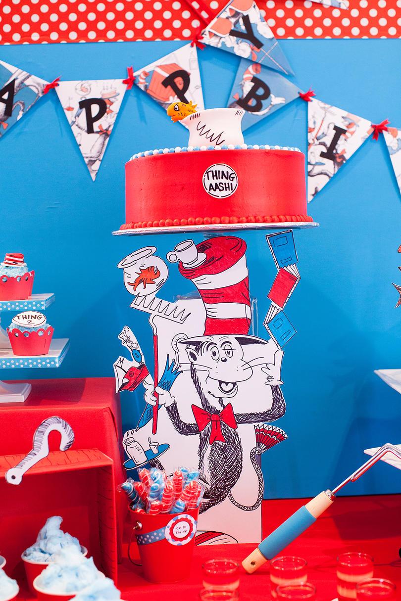 Δημιουργικός Kids’ Birthday Party Cat in the Hat 2