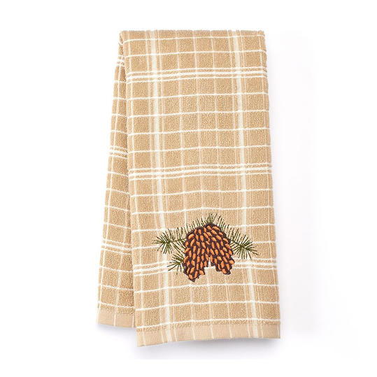Slaviti Local Life Together Pinecone Patch Kitchen Towel