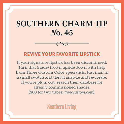 टिप #45: Revive your favorite lipstick