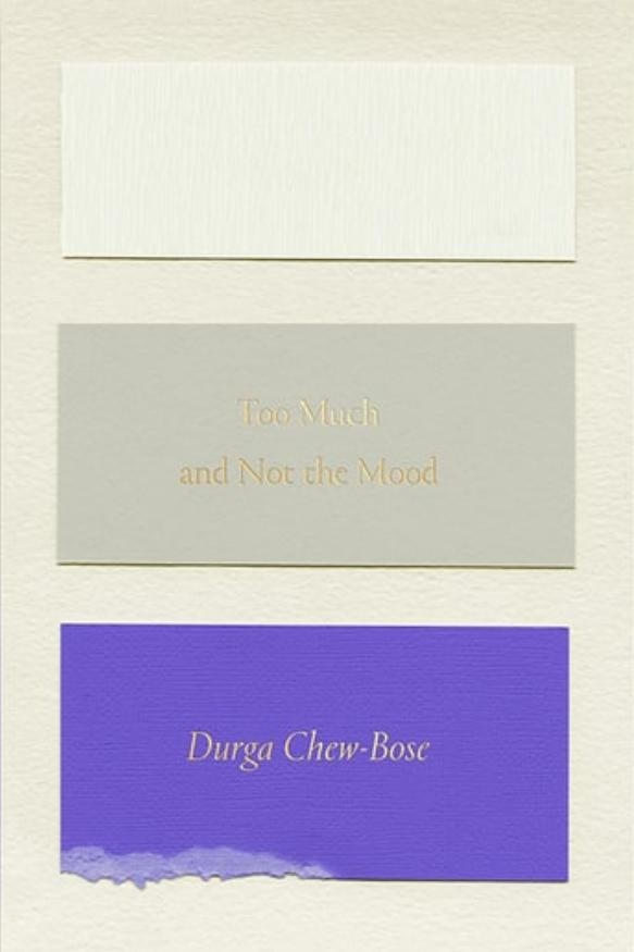 Isto Much and Not the Mood: Essays by Durga Chew-Bose