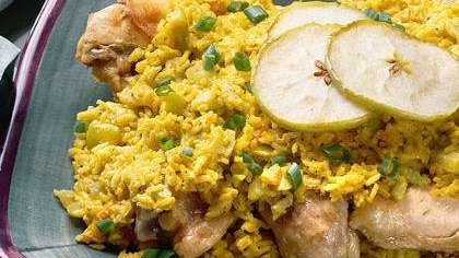 Piletina with Curried Rice